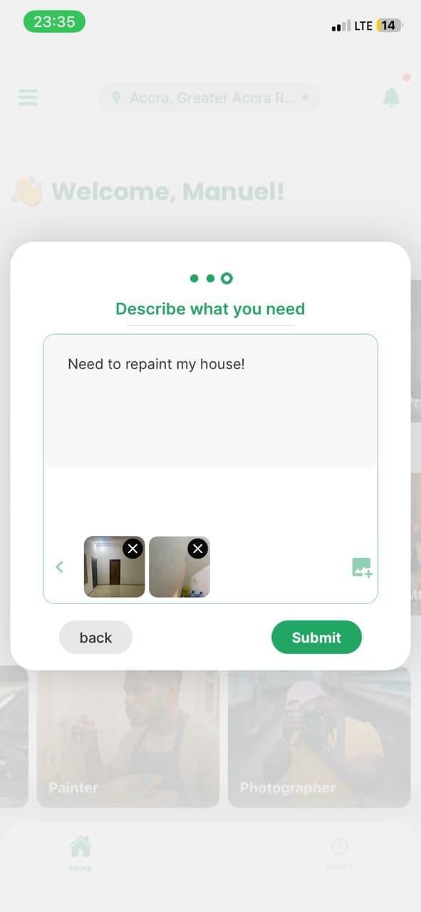 Post a Service Request